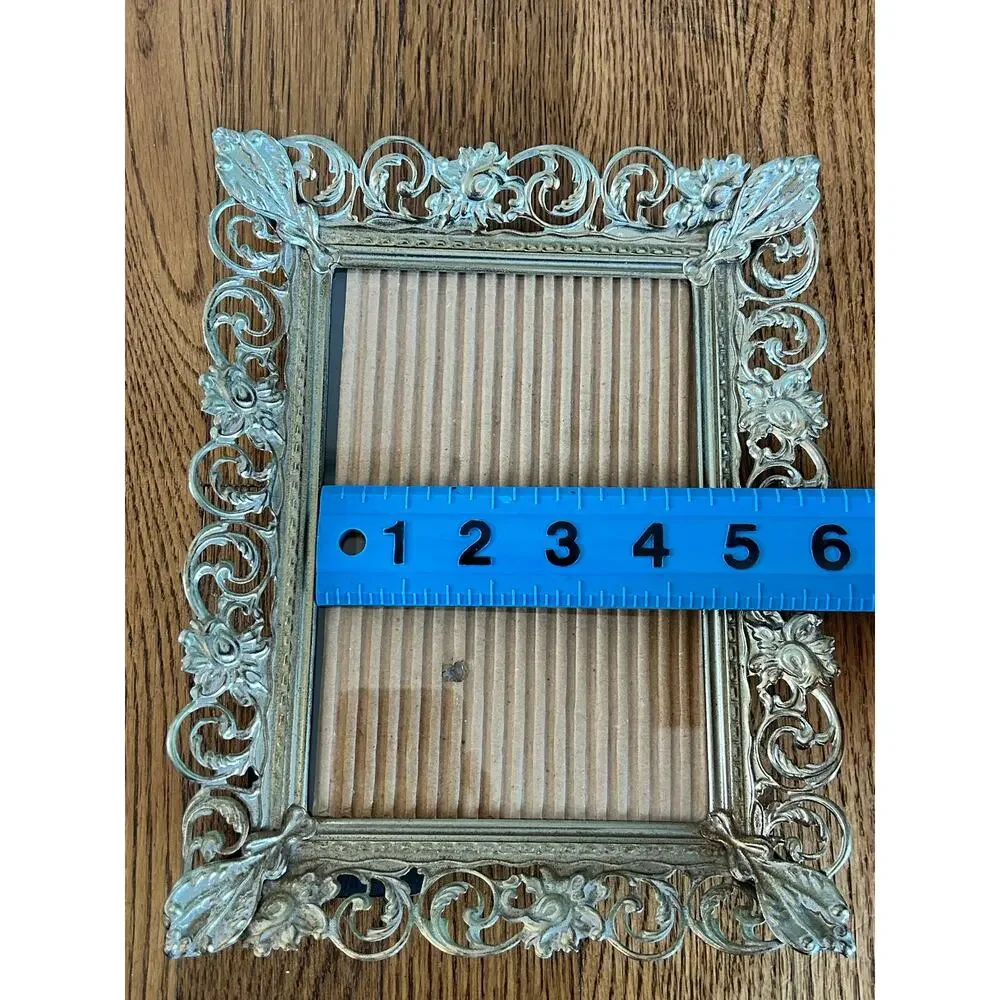 Vintage ornate metal